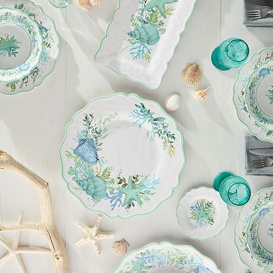 Certified International Sea Glass 2-Piece Platter Set