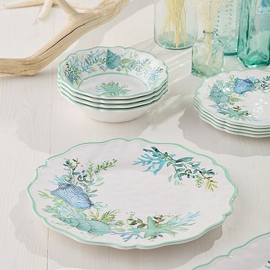 Certified International Sea Glass 2-Piece Platter Set