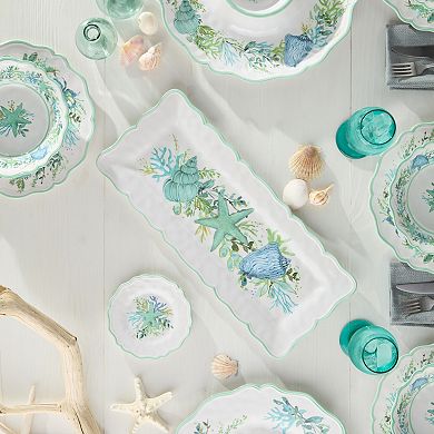 Certified International Sea Glass 2-Piece Appetizer Serving Set