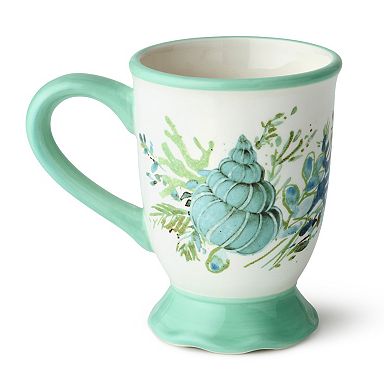 Certified International Sea Glass 4-Piece Mug Set