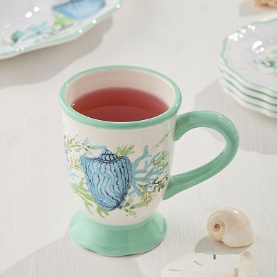 Certified International Sea Glass 4-Piece Mug Set