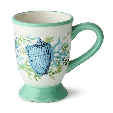 Certified International Sea Glass 4-Piece Mug Set