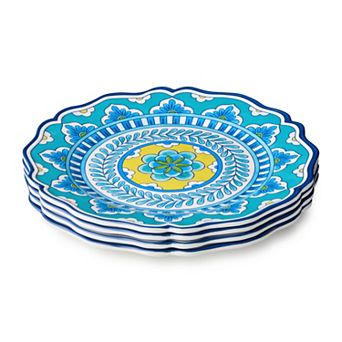 Certified International Porto 4 pc Dinner Plate Set