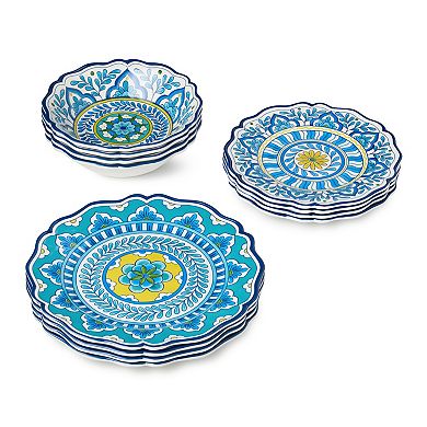 Certified International Porto 12-Piece Dinnerware Set