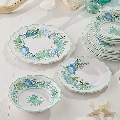 Certified International Sea Glass 12-Piece Dinnerware Set