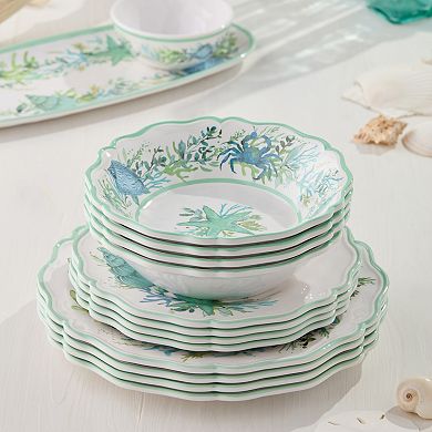 Certified International Sea Glass 12-Piece Dinnerware Set