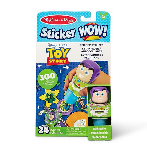 Детские игрушки Melissa & Doug Sticker WOW! Toy Story Activity Pad with 300 Stickers