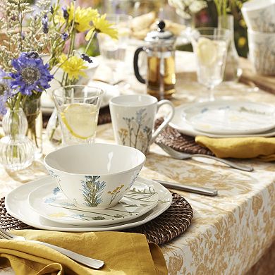 Lenox Wildflowers 12-Piece Dinnerware Set