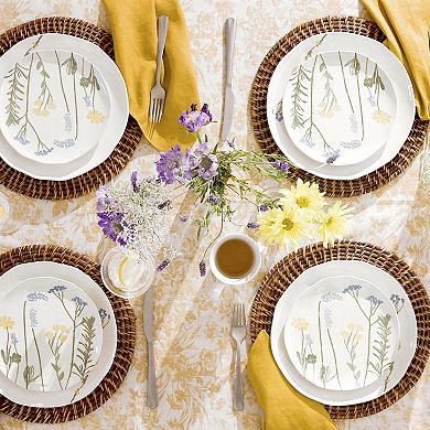 Lenox Wildflowers 12-Piece Dinnerware Set