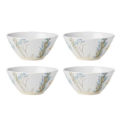 Lenox Wildflowers 4-Piece All-Purpose Bowl Set