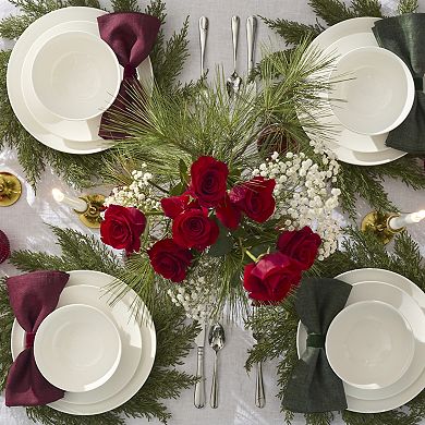 Lenox Studio 1414 Coupe 12-Piece Dinnerware Set