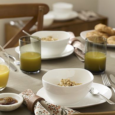 Lenox Studio 1414 Curve 12-Piece Dinnerware Set