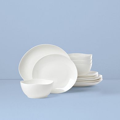 Lenox Studio 1414 Curve 12-Piece Dinnerware Set
