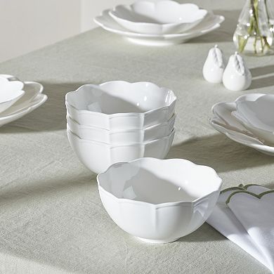 Lenox Studio 1414 Scallop 12-Piece Dinnerware Set
