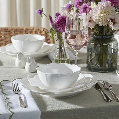 Lenox Studio 1414 Scallop 12-Piece Dinnerware Set