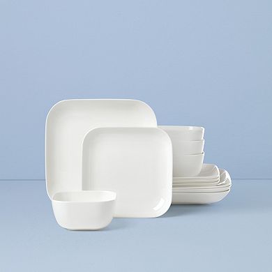 Lenox Studio 1414 Square 12-Piece Dinnerware Set