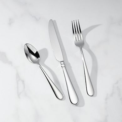 Lenox Studio 1414 Mirror 24-Piece Flatware Set with Caddy