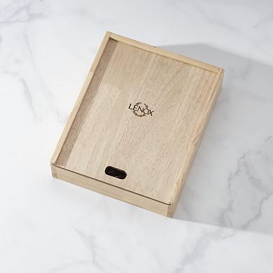 Lenox Studio 1414 Mirror 24-Piece Flatware Set with Caddy