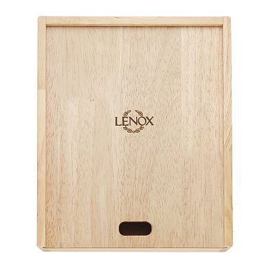 Lenox Studio 1414 Mirror 24-Piece Flatware Set with Caddy