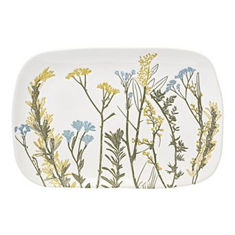 Lenox Wildflowers Rectangular Hors d'Oeuvres Tray