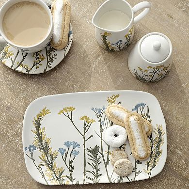 Lenox Wildflowers Rectangular Hors d'Oeuvres Tray