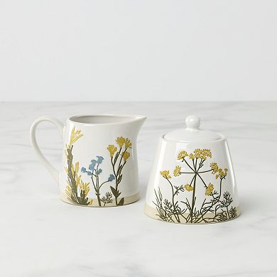 Lenox Wildflowers 2-Piece Sugar & Creamer Set