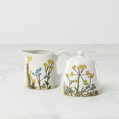 Lenox Wildflowers 2-Piece Sugar & Creamer Set