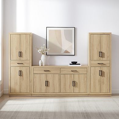 Crosley Furniture ISLA 3-Piece Sideboard & Pantry Set