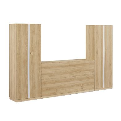 Crosley Furniture ISLA 3-Piece Sideboard & Pantry Set