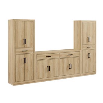 Crosley Furniture ISLA 3 pc Sideboard & Pantry Set
