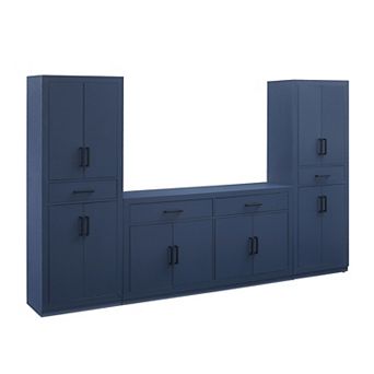 Crosley Furniture ISLA 3 pc Sideboard & Pantry Set