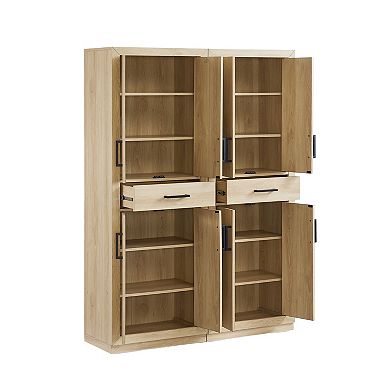 Crosley Furniture ISLA 2-Piece Kitchen Storage Pantry Set