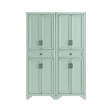 Crosley Furniture TARA 2-Piece Kitchen Storage Pantry Set