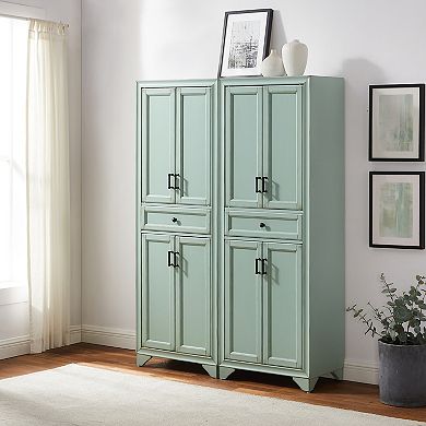 Crosley Furniture TARA 2-Piece Kitchen Storage Pantry Set