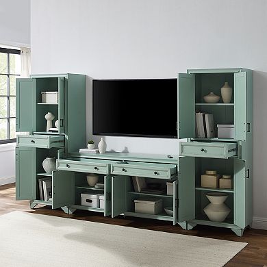 Crosley Furniture TARA 3-Piece Entertainment Center with Storage