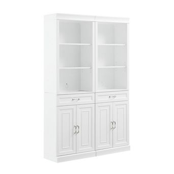 Crosley Furniture STANTON 2 pc Storage Bookcase Set