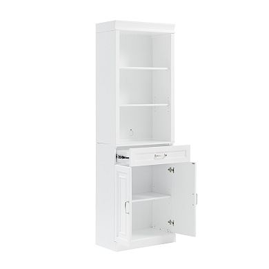 Crosley Furniture STANTON 2-Piece Storage Bookcase Set