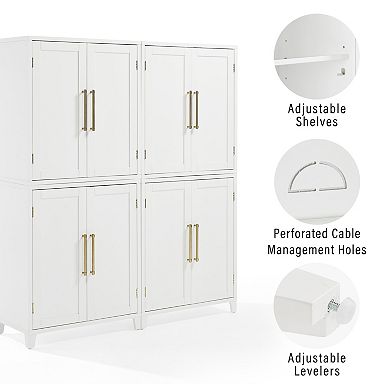 Crosley Furniture Roarke Kitchen Pantry Storage Cabinet