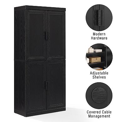 Crosley Furniture Essen Kitchen Pantry Storage Cabinet