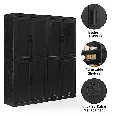 Crosley Furniture Essen Kitchen Pantry Storage Cabinet