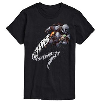 Big & Tall The Mandalorian & Grogu Graphic Tee