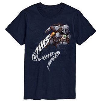 Big & Tall The Mandalorian & Grogu Graphic Tee