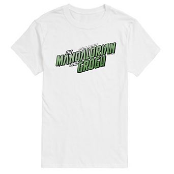 Big & Tall The Mandalorian & Grogu Logo Graphic Tee