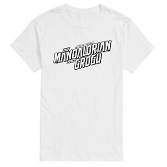 Big & Tall The Mandalorian & Grogu Logo Graphic Tee