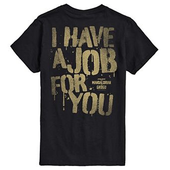Big & Tall The Mandalorian & Grogu Graphic Tee