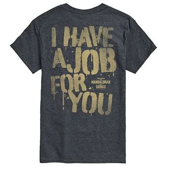 Big & Tall The Mandalorian & Grogu Graphic Tee