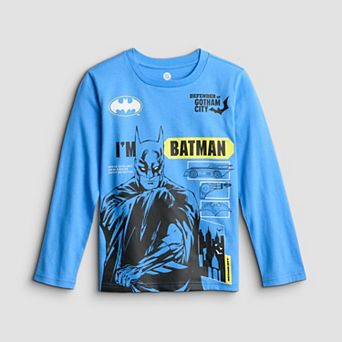 Boys 4-8 Jumping Beans® Batman Long Sleeve Graphic Tee
