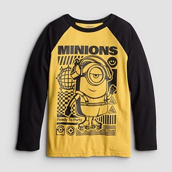 Boys 4-12 Jumping Beans® Minions Long Sleeve Graphic Tee