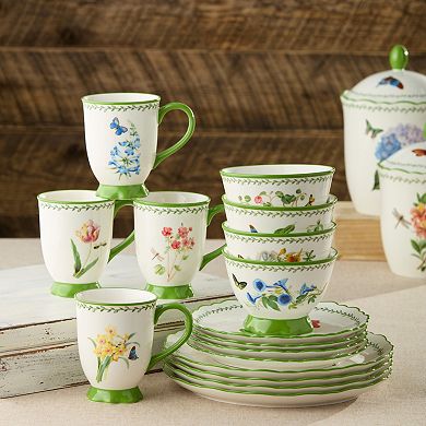 Certified International Mirabella 16-Piece Dinnerware Set Service for 4