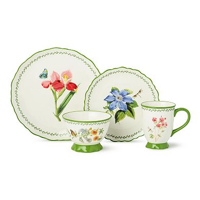 Certified International Mirabella 16-Piece Dinnerware Set Service for 4